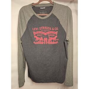 LONG SLEEVE LEVI STRAUSS MENS SHIRT SIZE LARGE
